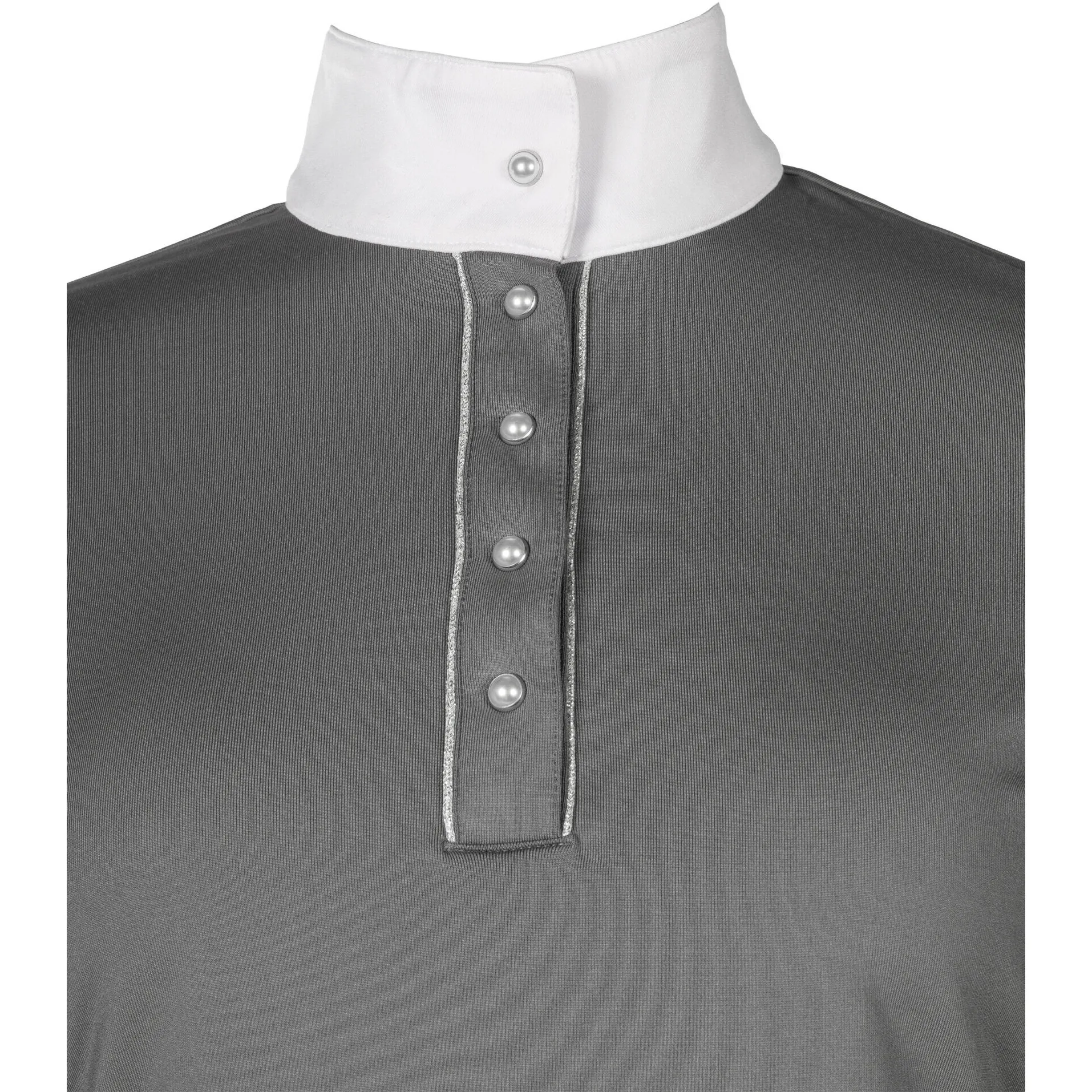 Damen Turniershirt Langarm EMILIA grau