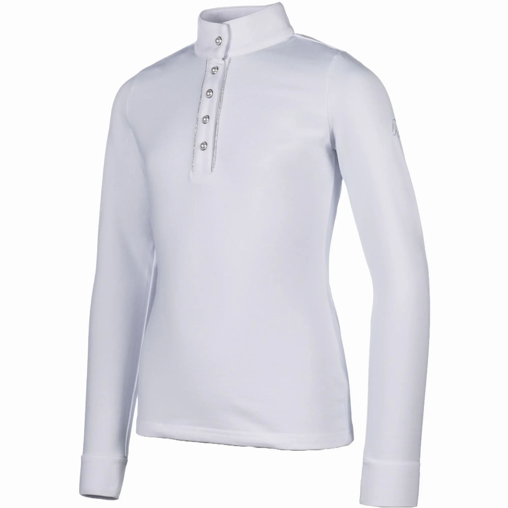 Kinder Turniershirt Langarm EMILIA KIDS weiß