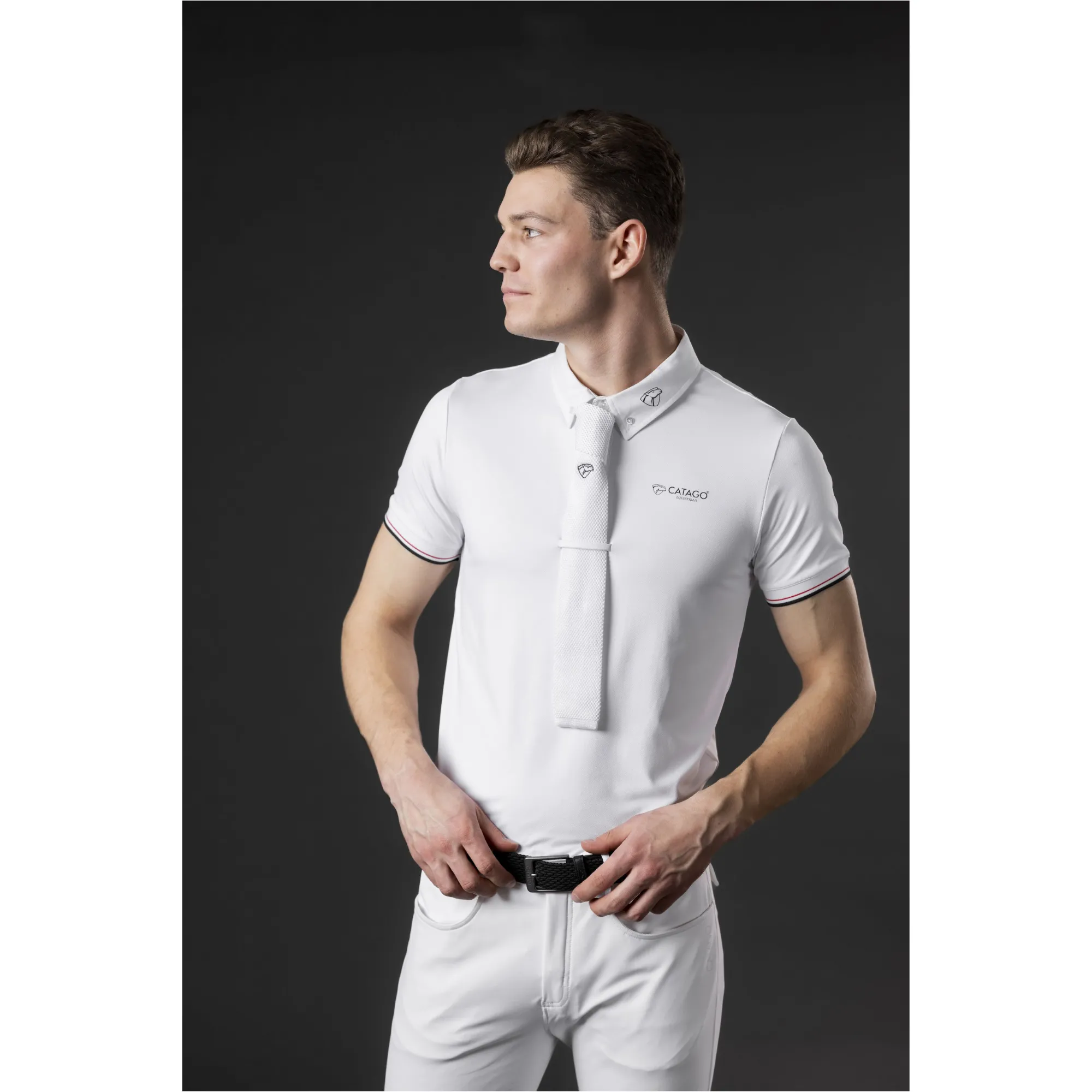 Herren Turniershirt NEVIN weiß