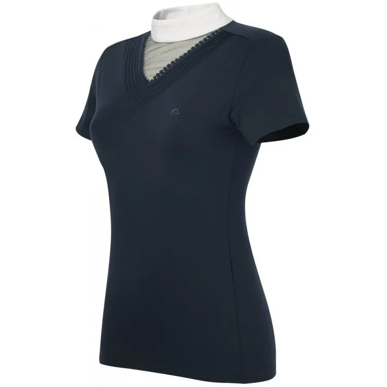 Damen Turniershirt VALENCE marineblau