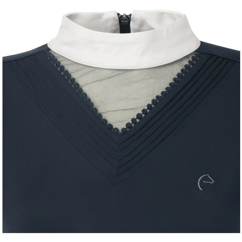Damen Turniershirt VALENCE marineblau