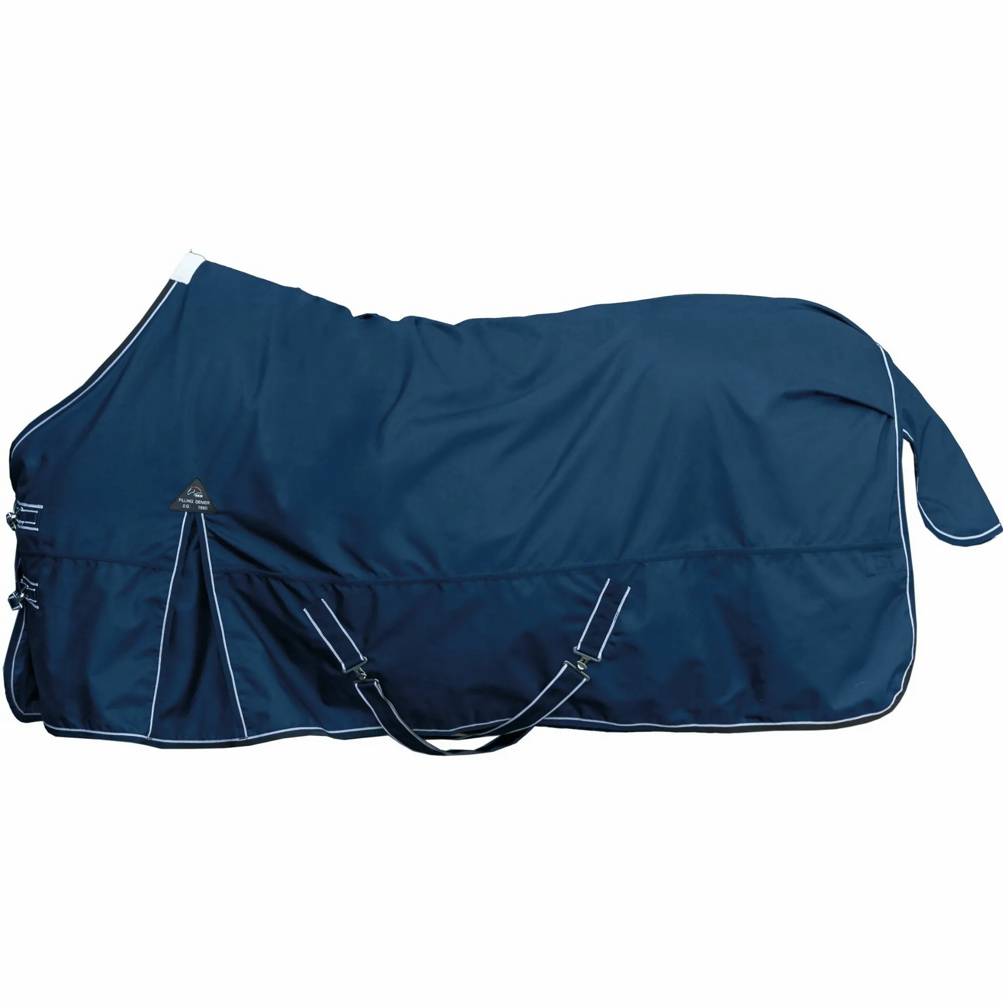 Weidedecke 1680D mit Teddyfellfutter PREMIUM dunkelblau