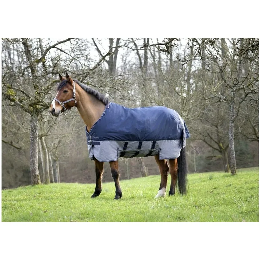 Weidedecke 600D TYREX marineblau/grau