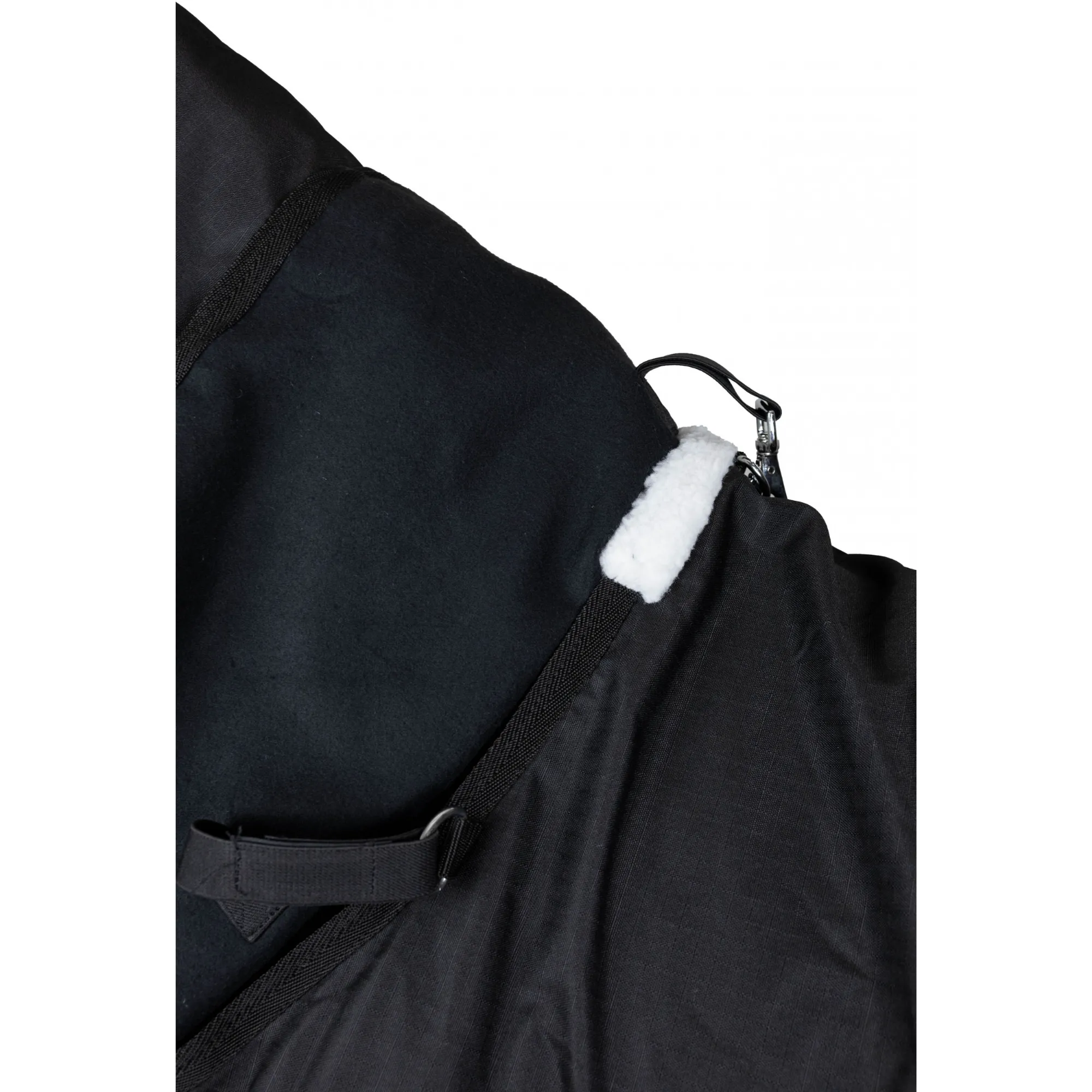Weidedecke Full Neck Polarfleece 600D BASICLINE schwarz