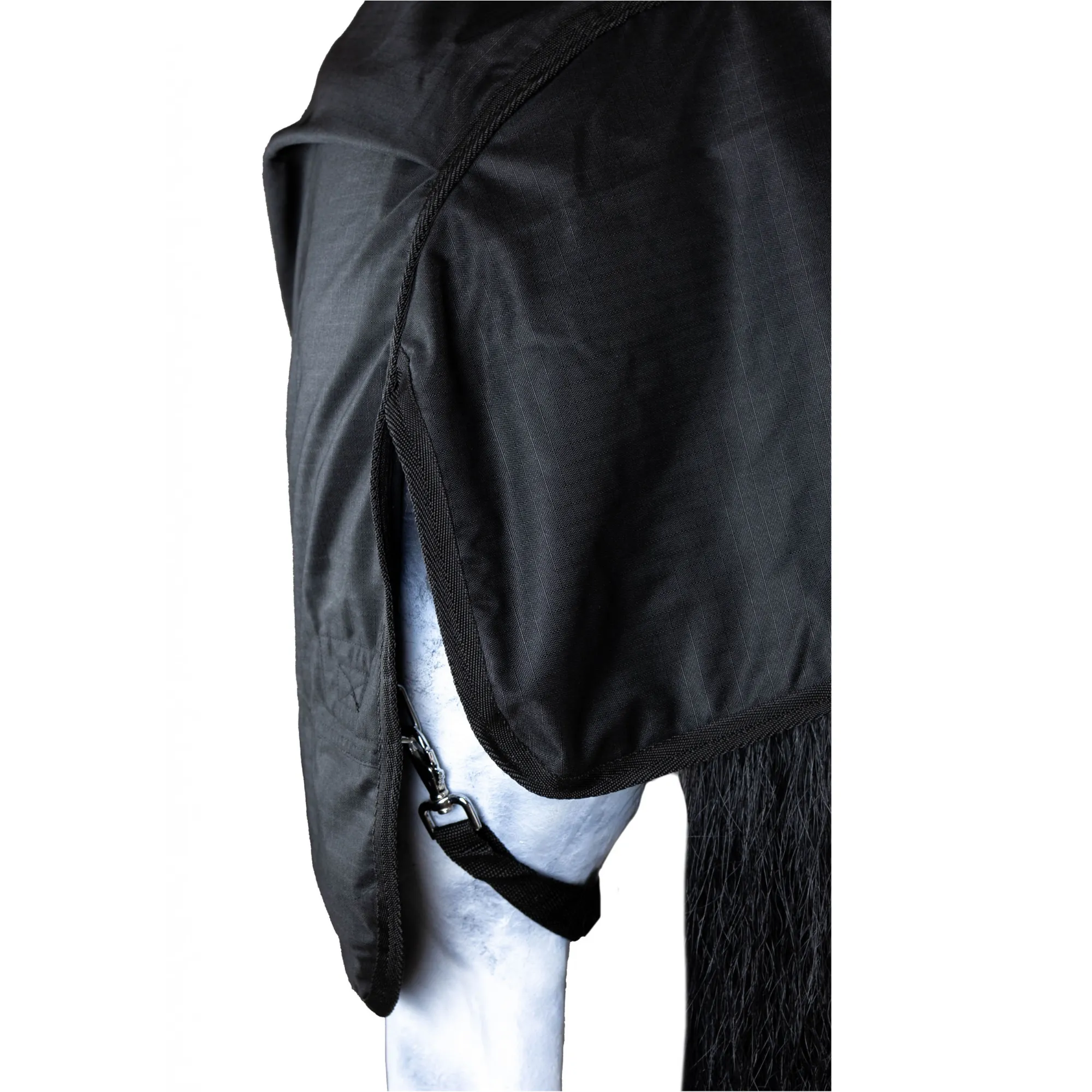 Weidedecke Full Neck Polarfleece 600D BASICLINE schwarz