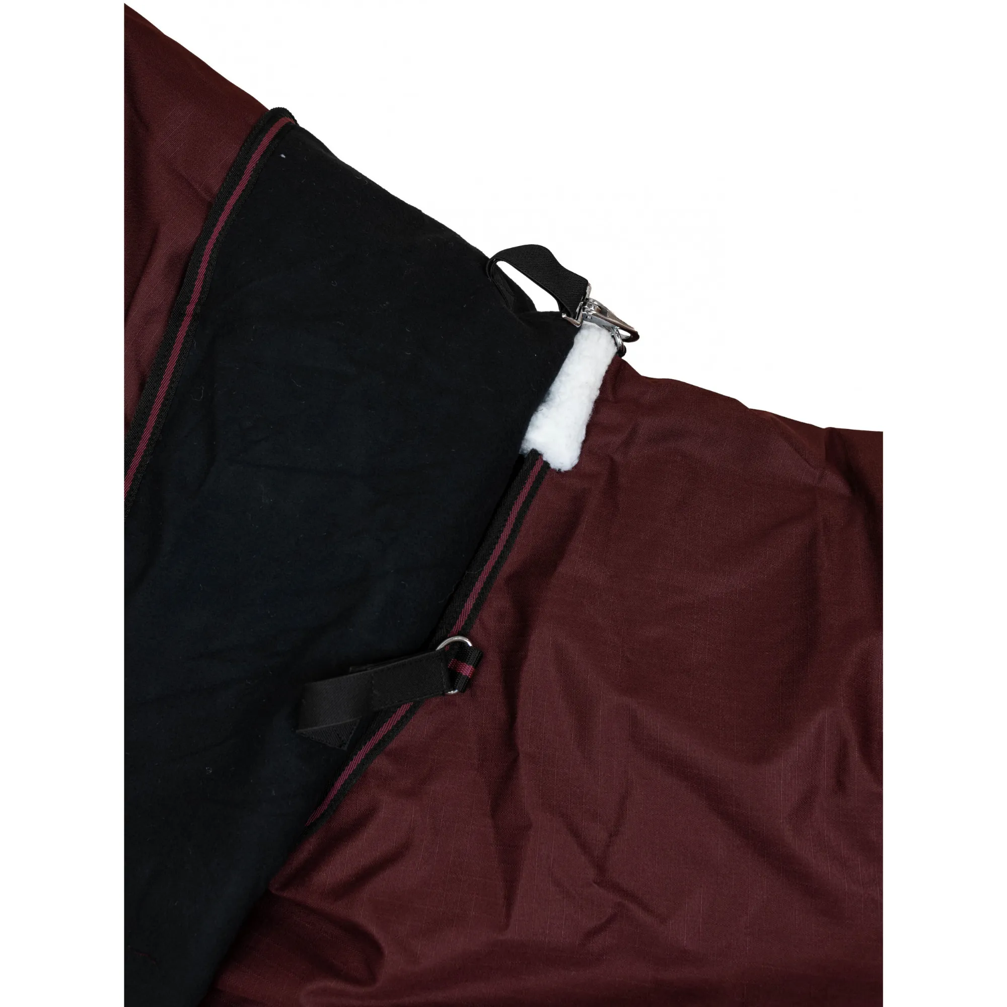 Weidedecke Full Neck Polarfleece 600D BASICLINE weinrot