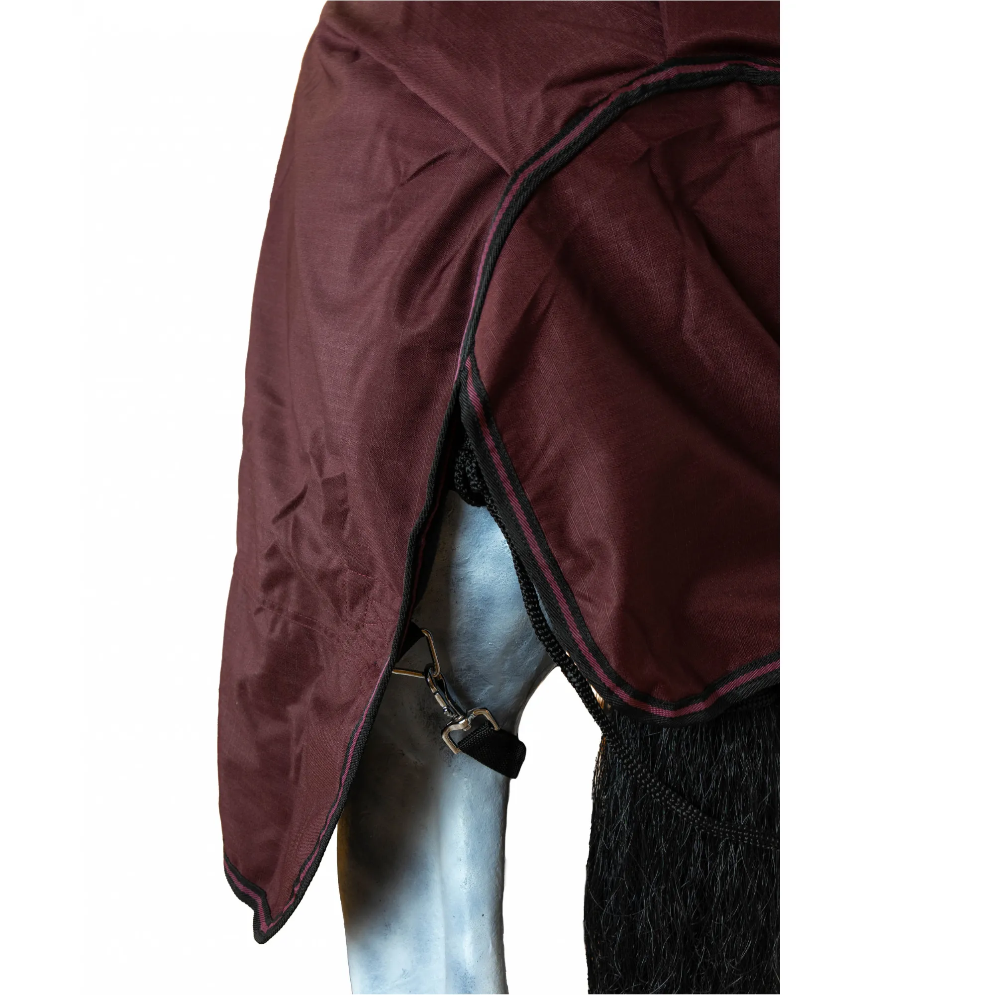 Weidedecke High Neck Polarfleece 600D BASICLINE weinrot
