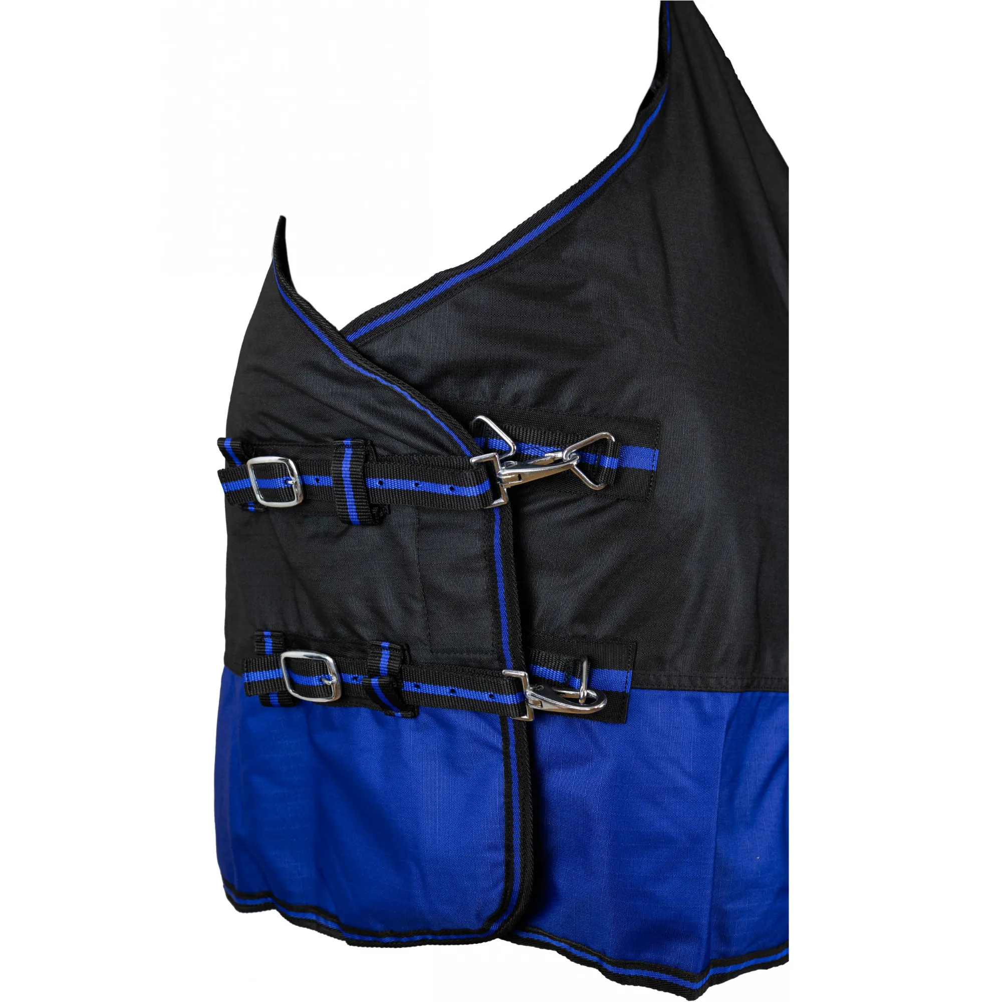 Weidedecke Polarfleece 600D BASICLINE schwarz/royalblau