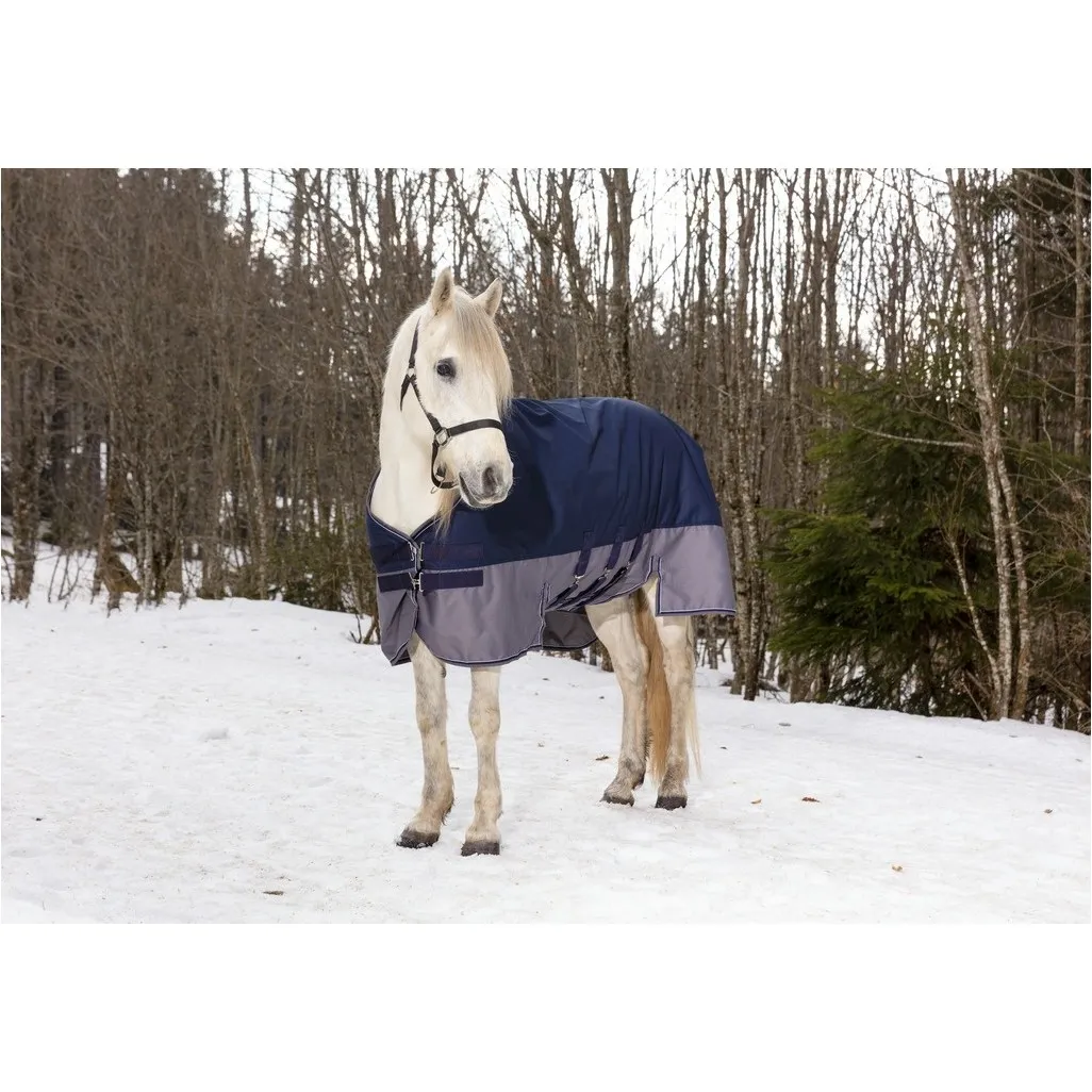 Winterdecke 300g Füllung 600D TYREX marineblau/grau